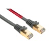 Патч-корд Cross Over 8p8c (RJ45) (m-m), CAT5e, STP, 3.0 м, 1000 Мбит/с, позолоченные контакты, серы в Ставрополе, доставка, гарантия.