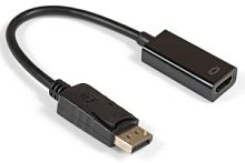 Exegate EX284921RUS Кабель-переходник DisplayPort-HDMI ExeGate EX-DPM-HDMIF-0.15 (20M/19F, 0,15м) в Ставрополе, доставка, гарантия.