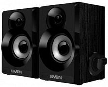 SVEN SPS-517, чёрный, акустическая система 2.0, USB, чёрный, акустическая система 2.0, USB, мощность в Ставрополе, доставка, гарантия.
