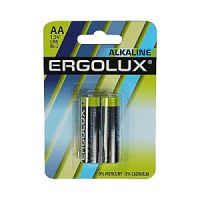 Ergolux LR6 Alkaline BL-2 (LR6 BL-2, батарейка,1.5В) (2 шт. в уп-ке) в Ставрополе, доставка, гарантия.
