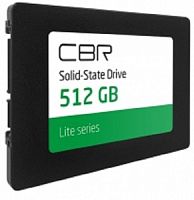 CBR SSD-512GB-2.5-LT22, Внутренний SSD-накопитель, серия "Lite", 512 GB, 2.5", SATA III 6 Gbit/s, SM в Ставрополе, доставка, гарантия.